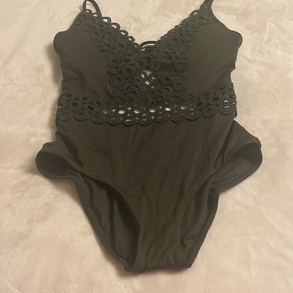 BECCA Black Kids One Piece Swimsuit